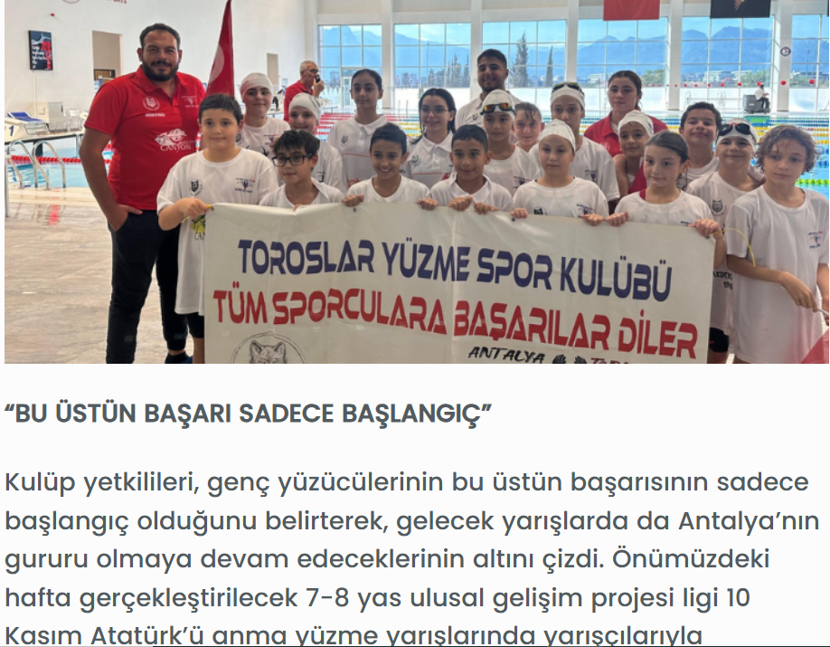 Toroslar Yüzme Spor Kulübü